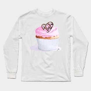 Vanilla Cupcake Long Sleeve T-Shirt